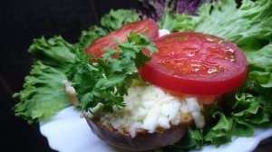 БУТЕРБРОДЫ с сыром и помидором. Очень вкусные. Очень сытный завтрак. Новогодний, праздничный рецепт