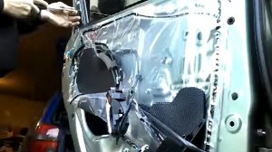 Как снять извлечь заменить стекло задней двери SUBARU FORESTER(2015)demontaz zamiana szyby drzwi ty