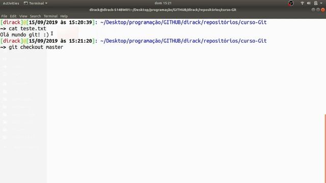 Curso Git/Github #2 - Entendendo como o git funciona e revisando alterações com git diff смотреть онлайн