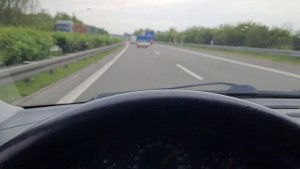 Разгон до 180км/ч Mercedes ML 270CDI W163 2004г. Старичек еще может.