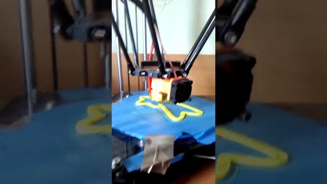 Начало работы 3-d принтера