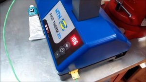 Монтаж пары шариковых радиальноупорных подшипников с нагревом