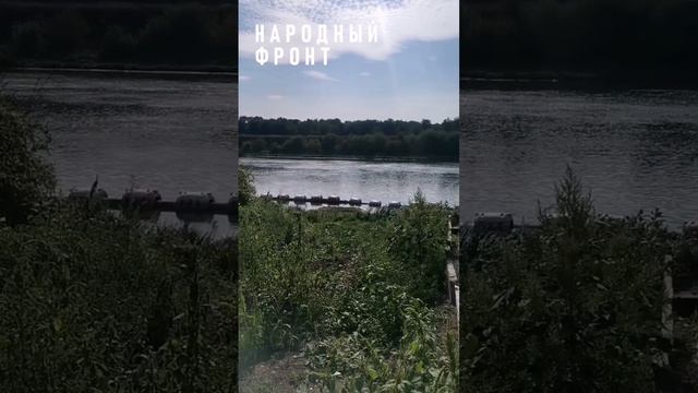 На окраине Воронежа из Дона варварским способом намывают речной песок