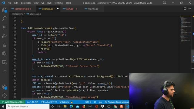 Golang Ecommerce Project - Part 16 смотреть онлайн
