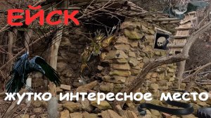ЕЙСК. Жуткое, но интересное место. Что скрывает берег Ейского лимана. Старая хижина на берегу  моря.