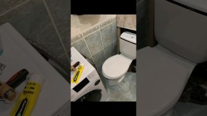 Перенос унитаза.Установка унитаза.Своими руками.Как перенести унитаз.