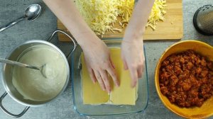ЛАЗАНЬЯ с фаршем. Рецепт в домашних условиях