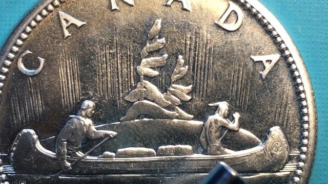 Canada $1 Coin 1965 - Circulating 80% Silver смотреть онлайн