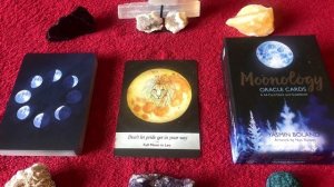 Moonology Oracle Deck Full Moon In Leo ♌️ guide book audio description