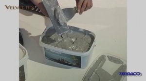 Декоративная штукатурка Вельветтекс от Террако, нанесение. ВипКраска