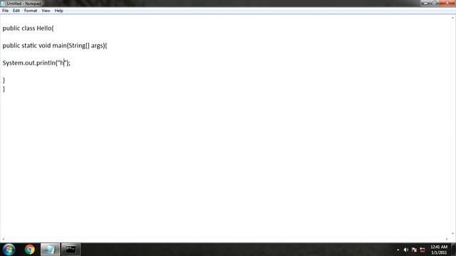 hello world java program source code смотреть онлайн