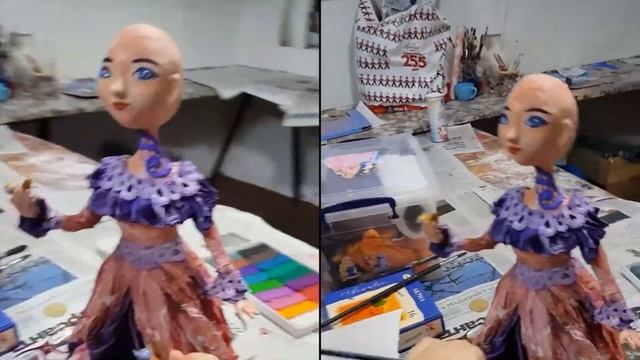 Рисование , лепка , керамика , авторская кукла , батика  для детей смотреть онлайн