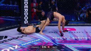 Узбек досрочно победил непобежденного казаха! Сухроббек Атажанов vs Алишер Газиз | OCTAGON 46