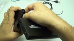 Бокс под внешний жёсткий диск. HDD Sata 2.5 (USB 2.0) c Aliexpress