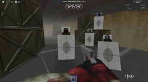 Прохожу ОДНИМ ПИСТОЛЕТОМ В СТРЕЛЬБИЩЕ ЧЕЛЕНДЖ! ROBLOX ЗОНА 51