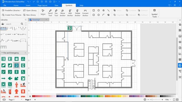 How to Make an Evacuation Floor Plan | EdrawMax