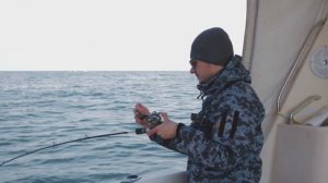 Ловля трески у мыса Таран рядом с Балтийском Калининградская область