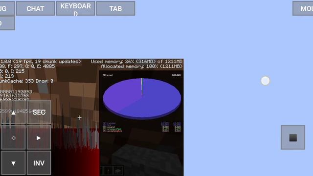 playing Minecraft Java edition v 1.0 in Android смотреть онлайн