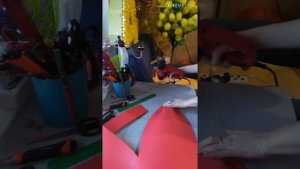 Бант из изолона