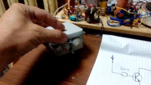 ВЧ волномер - пробник на трёх составных кт603а транзисторах. Тест. Схема