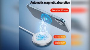 Высококлассное Беспроводное зарядное устройство для iPhone 12