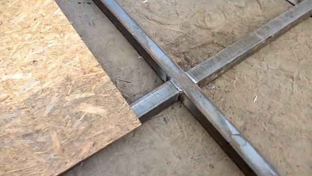 Изготовление пандуса начало.