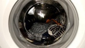 Experiment - T-shirts - in a Washing Machine - full laundry