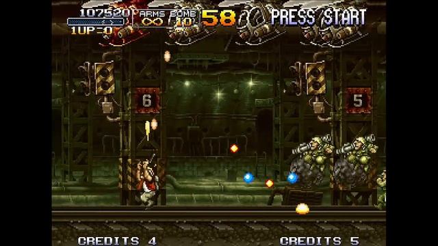 Metal Slug 2 - Neo Geo CD /Walkthrough /Gameplay смотреть онлайн