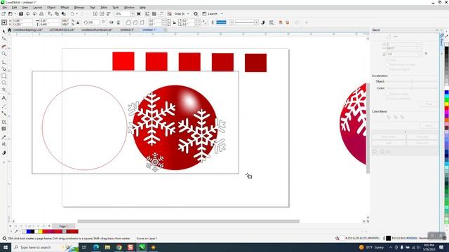 CorelDraw Tips & Tricks Christmas Ball COOL idea смотреть онлайн