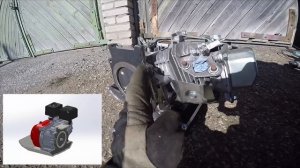 Мотоблок Кутаиси Супер 610. Установка GX 160. Motosill Garage. Часть 1