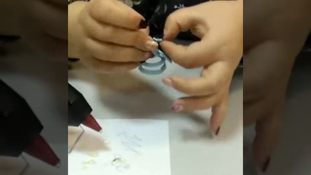 Снежинка из фоамирана