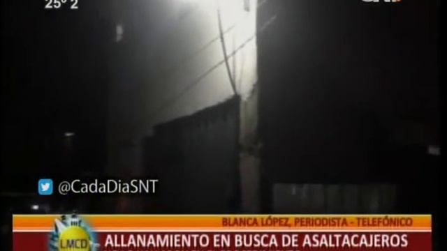 Policía realiza operativo para encontrar asaltacajeros en Madame Lynch смотреть онлайн