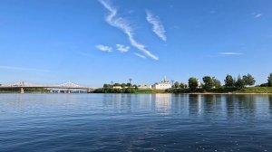 Реки Твери. Вид города с Волги