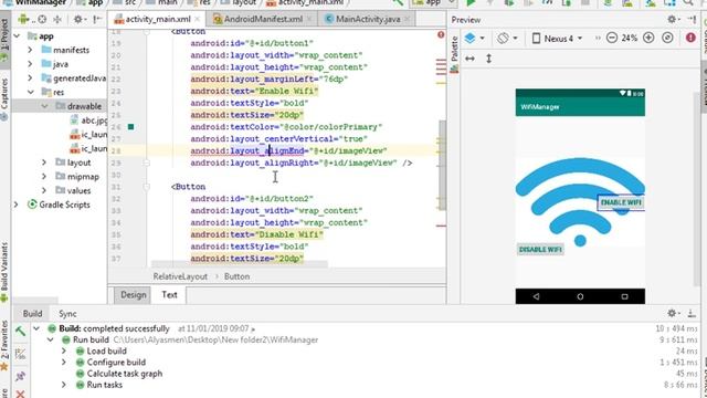 Develop a WiFi Scanner Android Application with Android Studio