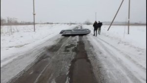 Испытание полимерного покрытия на лодке ФЛАГМАН
