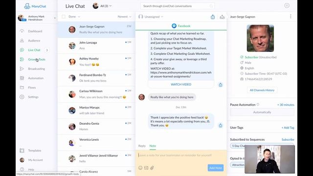 Understanding the ManyChat Dashboard to CRUSH Chat Marketing смотреть онлайн