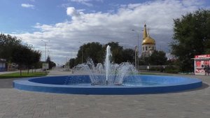 Город Волжский. Площадь Ленина и парк Волжский