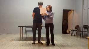 Работа с текстом. Упражнение на расстановку логических и психологических пауз.