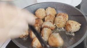 Тефтели с рисом! Вкусные, как у мамы!