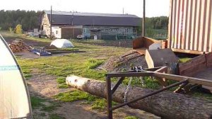 САМОДЕЛЬНАЯ ТЕЛЕГА ДЛЯ ПЕРЕВОЗА ДЛИННЫХ БРЕВЕН (часть-3)