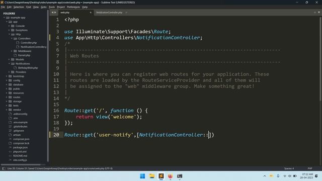 Laravel 10 Notification | Create Notification in Laravel 10 | Laravel Notification | Quick Tutorial