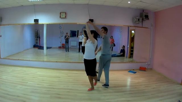 Сальса, связка с занятия 04.05.2016 смотреть онлайн