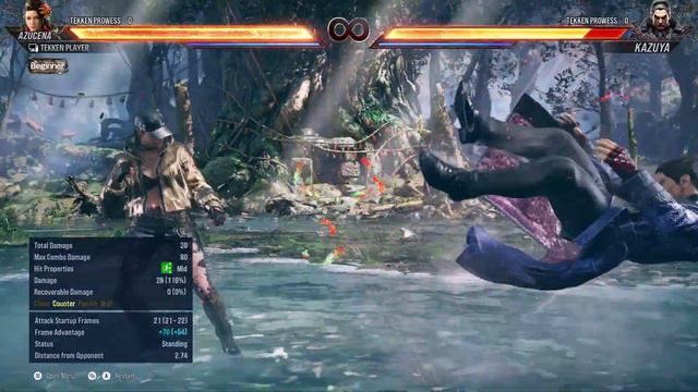 Tekken 8 CBT Azucena Combos смотреть онлайн