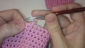 Как вязать крючком по кругу Красивый шов у сумки