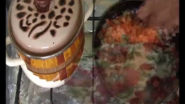Тушеный картофель с курицей видео рецепт UcookVideo.ru