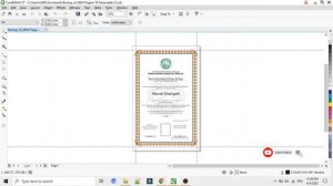 CARA PRINT DI COREL DRAW YANG TERPOTONG