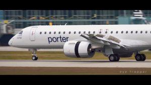 Porter Airlines E195-E2 First Arrival at Vancouver YVR