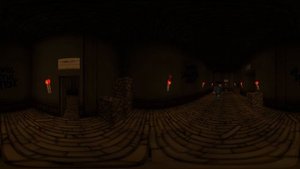 Escaping BENDY & The Ink Machine in 360/VR! - Minecraft 360 VR Video