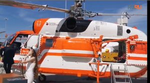 Не имеющий аналогов в мире вертолет Ка-32А11М представлен на международном авиасалоне