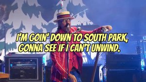 South Park Theme Song ft. Les Claypool - The 25th Anniversary Concert with Lyrics #southpark